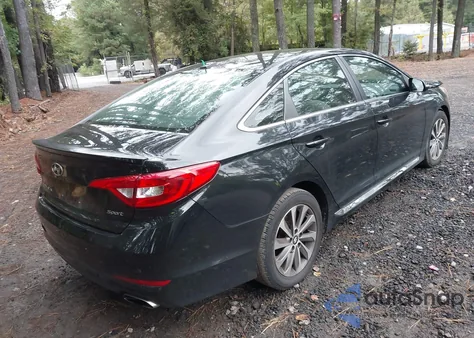 2017 Hyundai Sonata Sport z USA, uszkodzony, nr VIN 5NPE34AF9HH438750